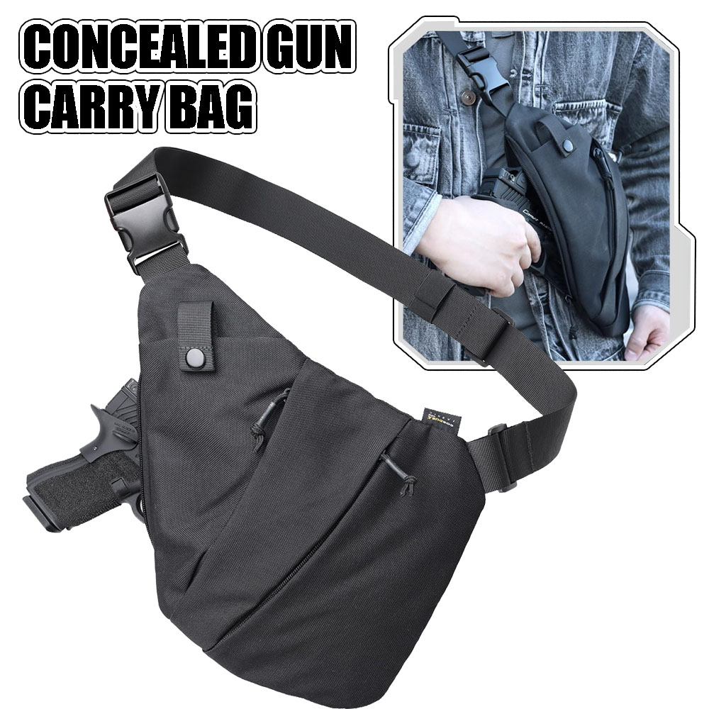 Edc Concealed Carry Bag - Taktik gizli silah taşıma çantası erkek