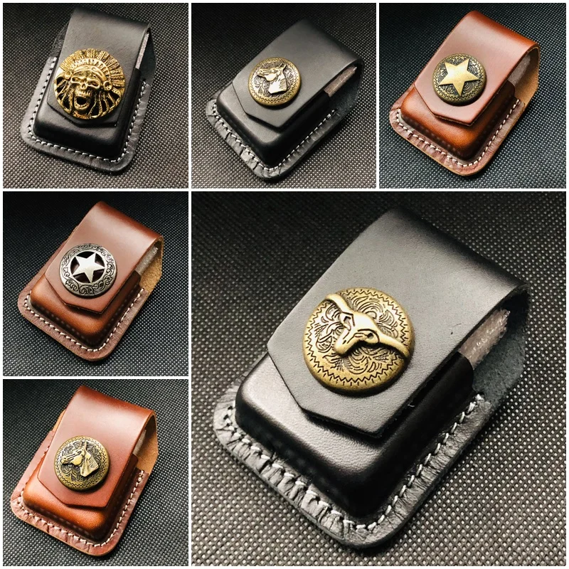 Lighter Insert Zippo - Klasik Çok Tarzlı Yüksek Kaliteli Deri