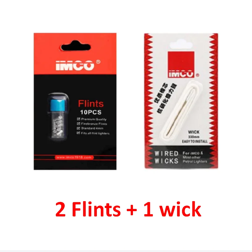 Lighter Insert Zippo - (2 adet/grup) orijinal IMCO gazyağı özel