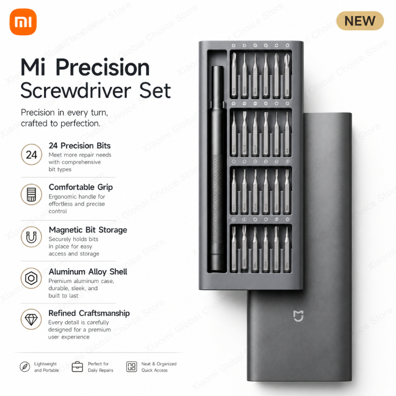 Xiaomi Hassas Tornavida Seti 2 - Micro Screwdriver Kit incelemesi ve fiyatı