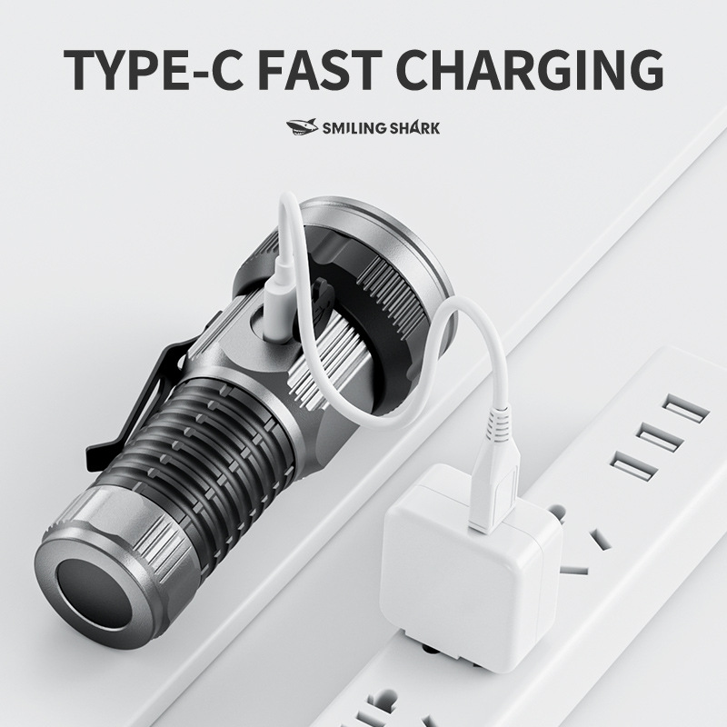 Küçük LED El Feneri USB C Şarj - Edc Day Carry incelemesi ve fiyatı