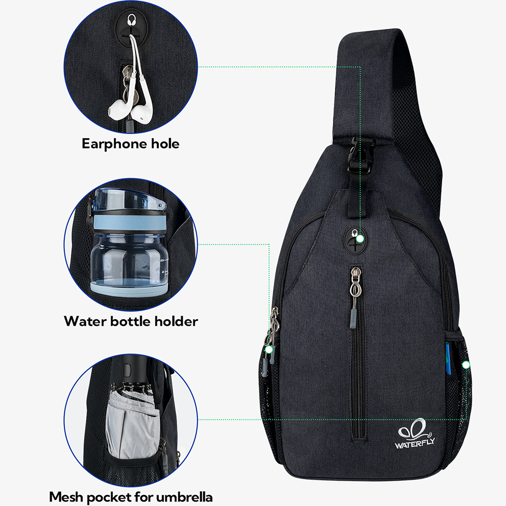 WATERFLY Crossbody tek kollu ç - Edc Carry Bag incelemesi ve fiyatı