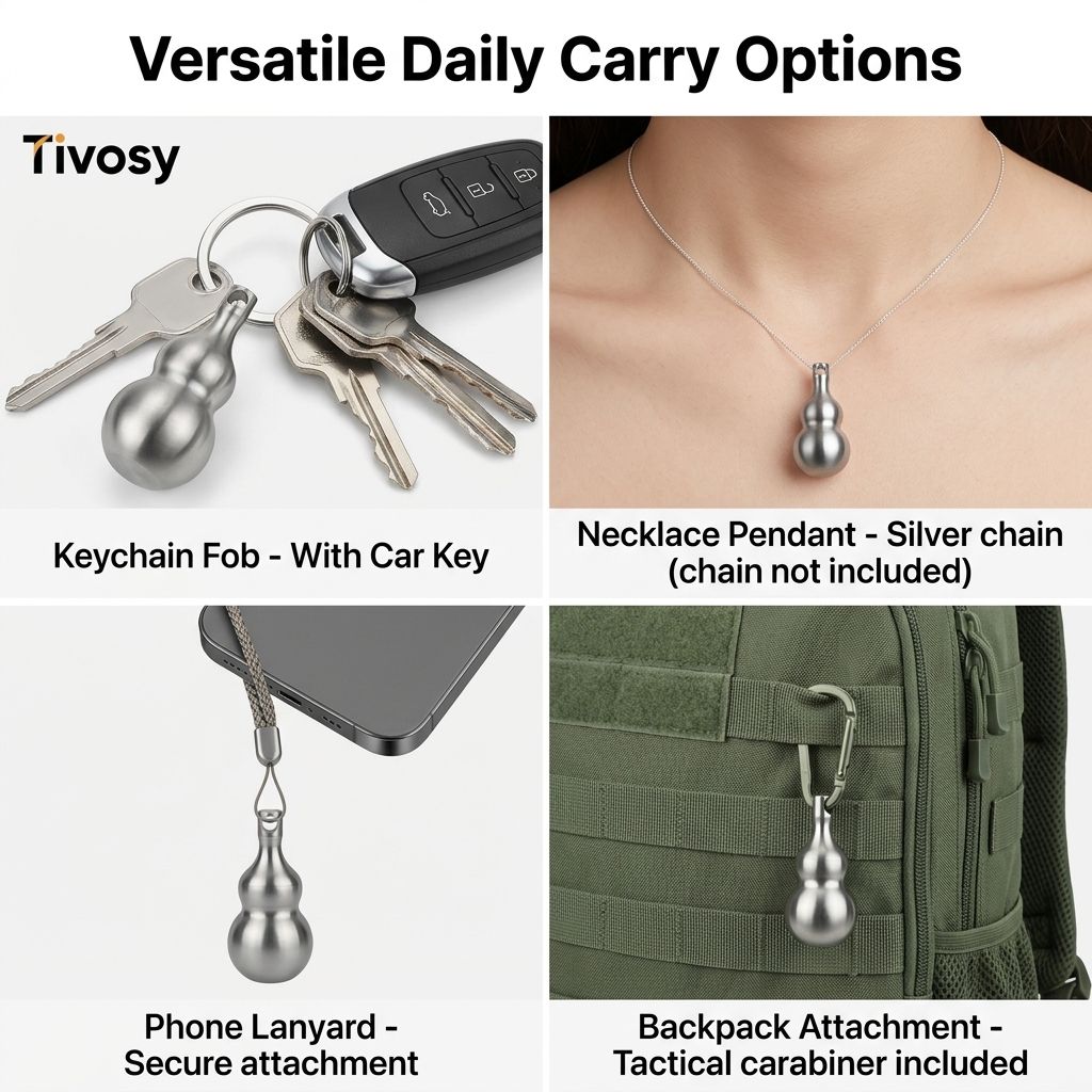 Tivosy Saf Titanyum Şanslı Su  - Pill Fob Capsule incelemesi ve fiyatı