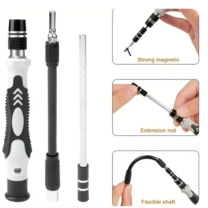 115'i 1 Arada Profesyonel Hass - Micro Screwdriver Kit incelemesi ve fiyatı