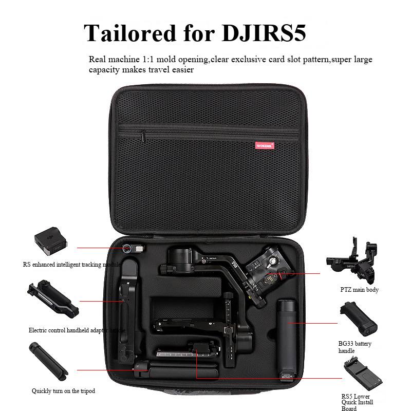DJI RS 5 için omuzdan askili ç - Edc Carry Bag incelemesi ve fiyatı