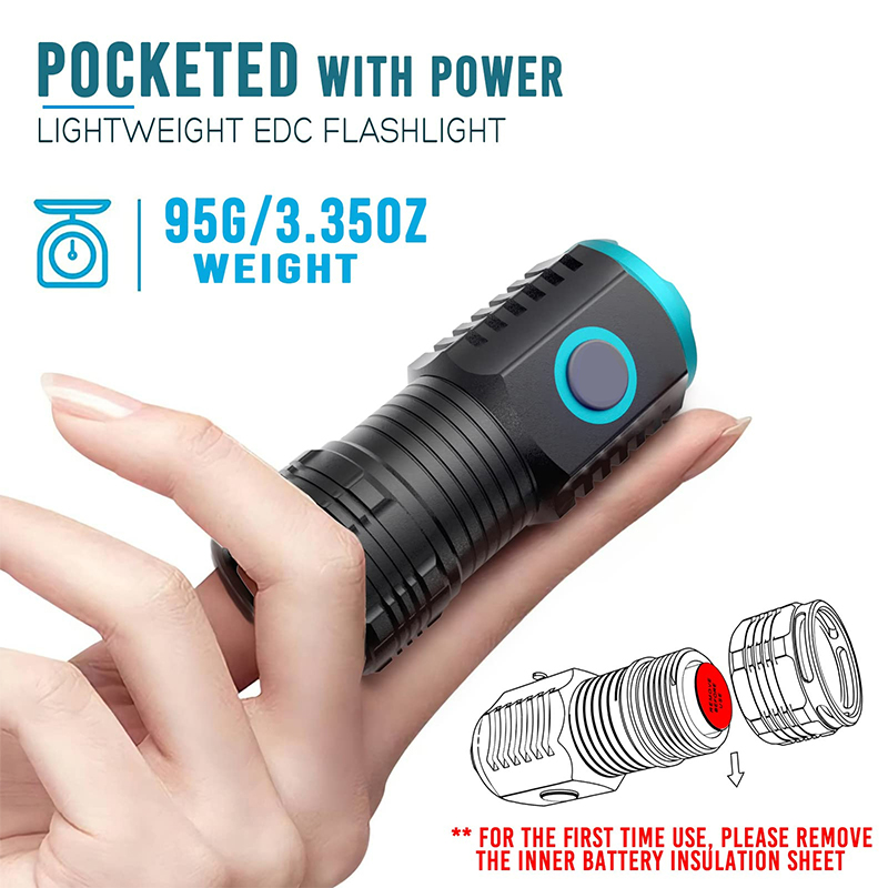 Tip-c USB şarj edilebilir cep  - Edc Day Carry incelemesi ve fiyatı