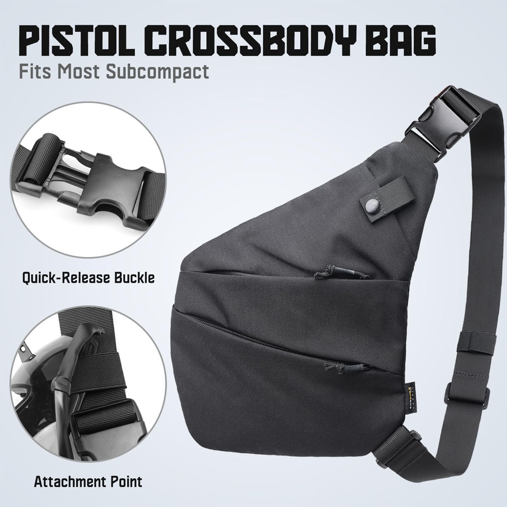 Taktik gizli silah taşıma çant - Edc Concealed Carry Bag incelemesi ve fiyatı
