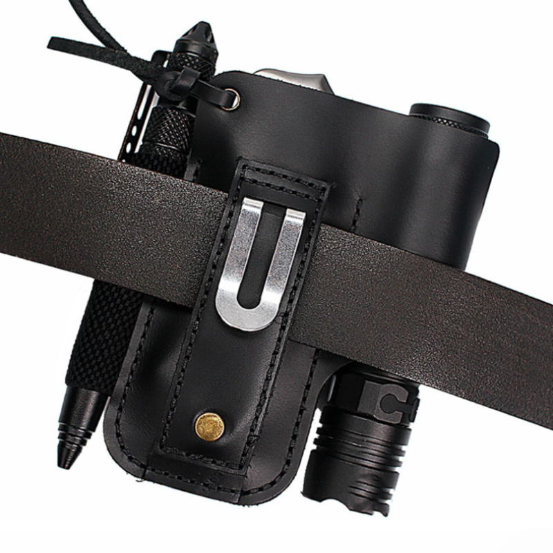 EDC Deri El Feneri Alet Kılıfı - Edc Carry Bag incelemesi ve fiyatı