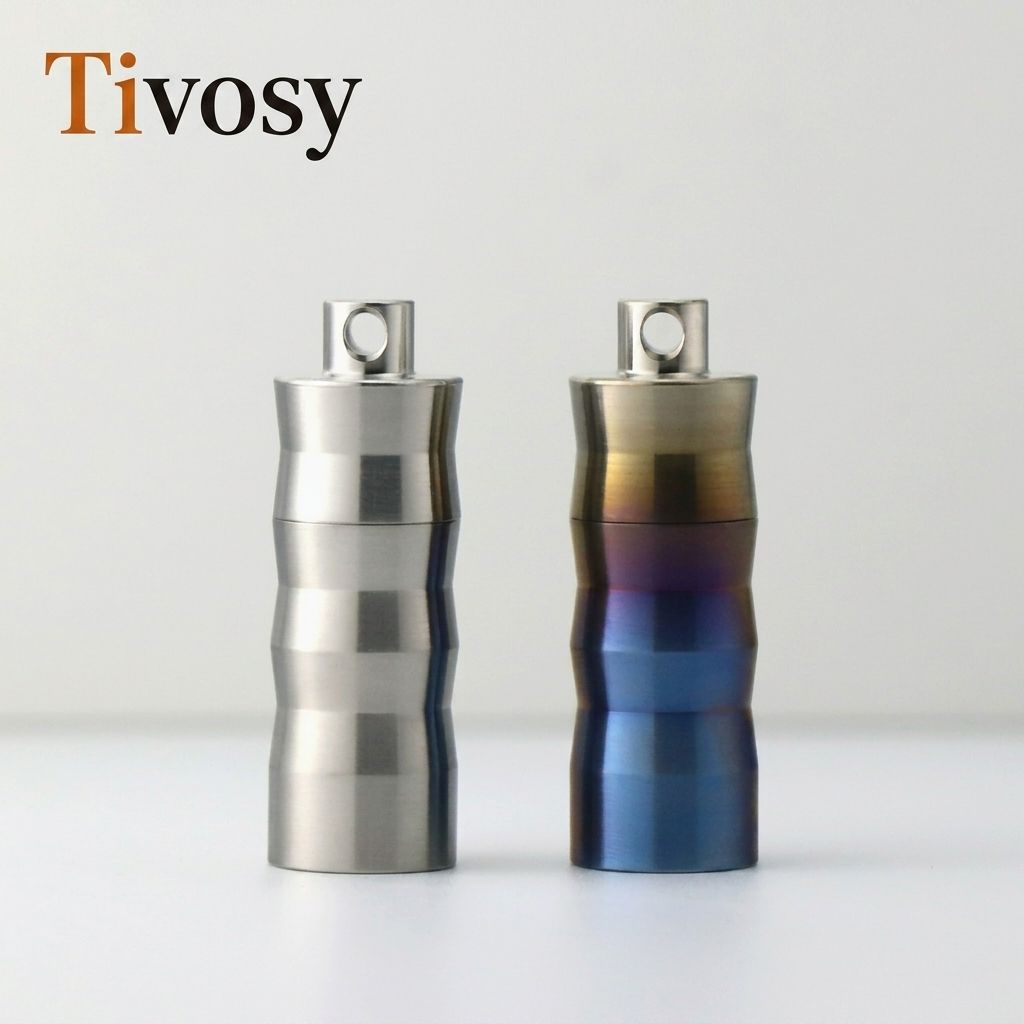 Tivosy Saf Titanyum Hap Saklam - Pill Fob Capsule incelemesi ve fiyatı