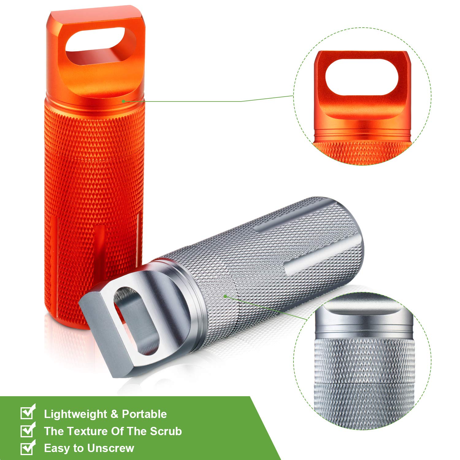 1 paket alüminyum açık hava ku - Pill Fob Capsule incelemesi ve fiyatı